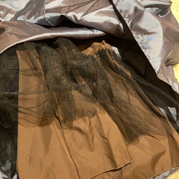 Blue Sleeveless Formal Gown by Vineyard Collection - Picture 6 of 6